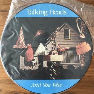 Talking Heads - And She Was 45rpm Picture Disc 1985