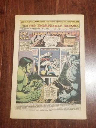 Incredible Hulk 181 Vol 1 Coverless And Incomplete Low Grade 1st App Wolverine