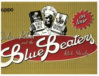 (f 1 A) Postcard - Australia - Zippo - Blue Beaters Tour