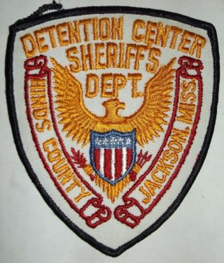 Hinds County Jackson Mississippi Detention Center Sheriff 