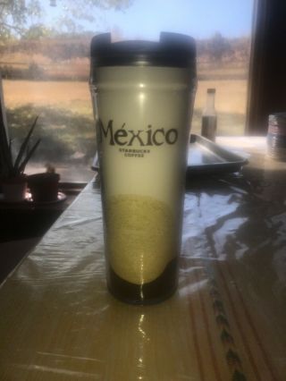 Starbucks Mexico Aztec Global Icon Cities Travel Tumbler Coffee Mug Cup 12oz Nwt