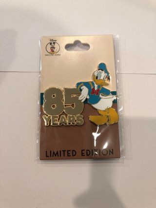 Disney Employee Center Donald Duck 85th Anniversary Birthday Pin Le 150 Confirm