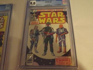 Star Wars 42 (dec 1980,  Marvel) Cgc 9.  0 W/1st Boba Fett Newsstand