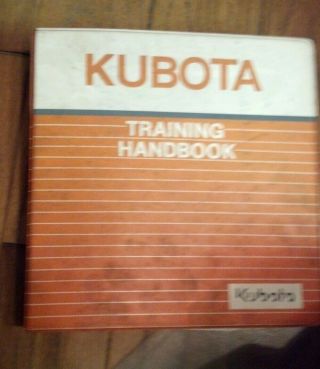 Kubota Tractor Training Handbook