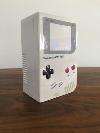Official Nintendo Game Boy Ceramic Coffee Canister Cookie Jar Container