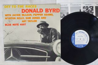 Donald Byrd Off To The Races Blue Note Bn 4007 Japan Vinyl Lp