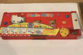 Rare Sanrio Hello Kitty Vintage Pencil Case