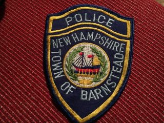 Barnstead Hampshire Police Patch