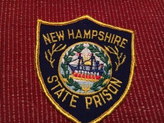 Hampshire Police Patch State Prison