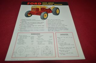 Ford Tractor 4040 Industrial Tractor Dealer 