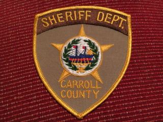 Carroll County Sheriff Hampshire Police Patch