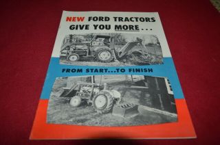 Ford Tractor For 1958 Dealer 