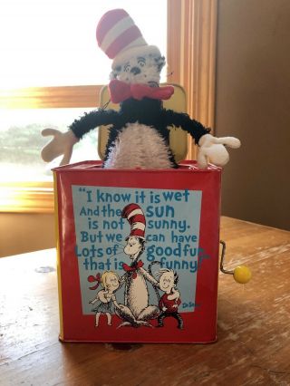 Cat In The Hat Jack In The Box Collectors Item 2