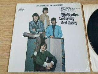The Beatles Lp Record Yesterday And Today,  Capitol In Shrink