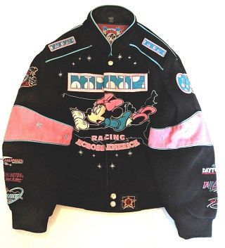 2005 Minnie Mouse Racing Jacket Racing Across America Youth Xl