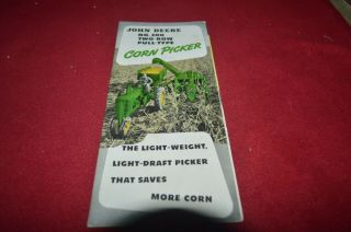 John Deere 200 Corn Picker For 1947 Dealer 