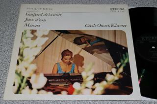 Eterna 826199 Cecile Ousset Ravel Piano Recital 1971 Nm Ed1