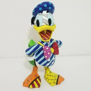 Enesco Disney By Romero Britto Donald Duck Pop Art 7.  5in Figurine 4023844