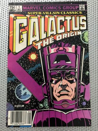 Galactus The Origin 1 Nm Rare Canadian Price Variant Marvel Comics