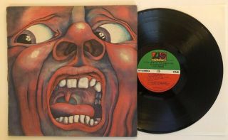 In The Court Of King Crimson - 1969 Us 1st Press (vg, ) Ultrasonic