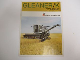 Allis - Chalmers Gleaner\k Combine Sales Brochure