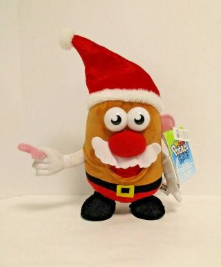 Mr.  Potato Head Plush Santa Animated Musical Plays Do You Hear What I Hear
