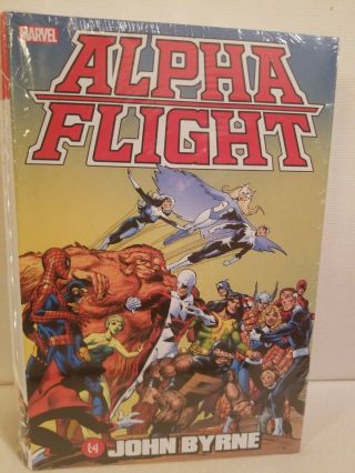 Alpha Flight By John Byrne Omnibus Marvel Comics Hc Hard Cover Xmen