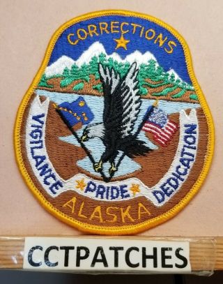 Alaska Corrections (police) Shoulder Patch Ak