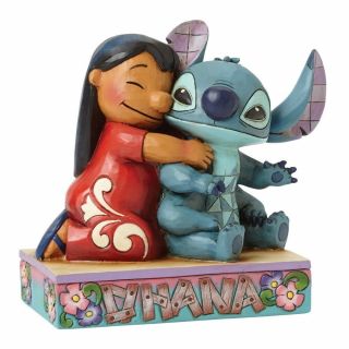 Jim Shore Disney Traditions Lilo And Stitch Ohana Means Family Figurine 40436.