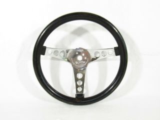 Vintage Superior Performance The " 500 " 12 " Hard Rubber Steering Wheel