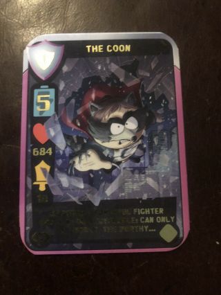 Sdcc 2019 South Park Phone Destroyer Game Card The Coon