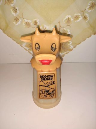 Vintage Moo - Cow Creamer Whirley Industries Warren,  Pa Plastic Cute