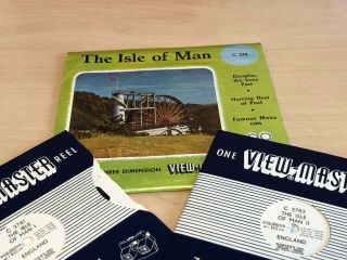 Viewmaster 3 Reel Set C278 The Isle of Man 2