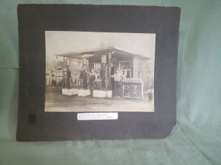 Illinois Oil Station Moline,  Illinois Photo C.  1920