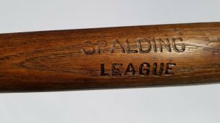 1909 - 22 Spalding 31 " 38 Oz Mid Grade Vintage Baseball Bat Louisville Slugger Era