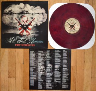 All That Remains - A War You Cannot Win Vinyl Lp Red/black Swirl