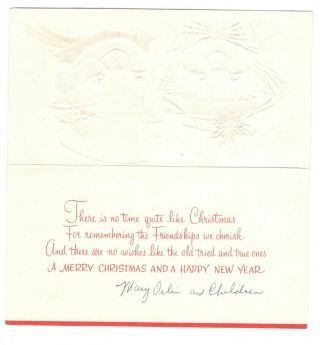Vintage Sunshine Christmas Greeting Card Mr.  & Mrs.  Snowman GC1 2