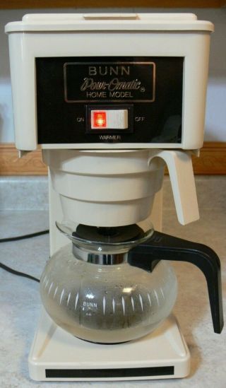 Vintage Bunn Gr Pour - O - Matic 6 - 8 Cup Home Model Coffee Maker/brewer