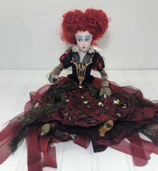 Disney Iracabeth Red Queen Doll Through The Looking Glass Alice In Wonderland