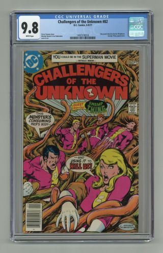 Challengers Of The Unknown 82 Cgc 9.  8 1977 1497318018