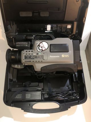Vintage Panasonic AG - 456 Pro Line VHS Video Recorder Camera 3
