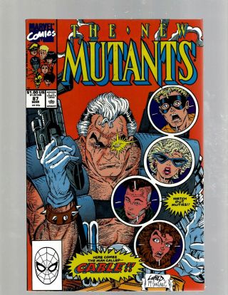 Mutants 87 Nm - Marvel Comic Book X - Men Wolverine Cable X - Force Sm19