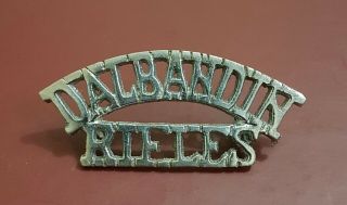 Pakistan,  Dalbandin Rifles Shoulder Badge
