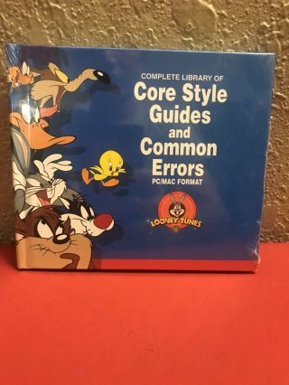 Looney Tunes Core Style Guide & Common Errors (1999)