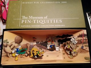 Wdw Museum Of Pin - Tiquities Disney Celebration 2009 Archaeology Team Diorama Set