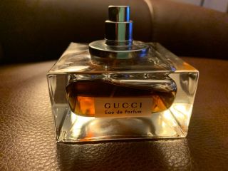 Vintage Gucci Eau De Prfum 2.  5 Oz 95 Full