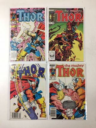 Thor 337 338 339 340 1st Appearance Beta Ray Bill 1983 Marvel Comics