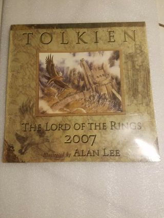 2007 Lord Of The Rings Calendar,  Art By Alan Lee