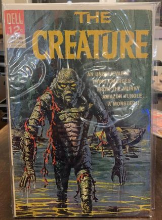 The Creature 1 Dell Comic 1964 F/vf
