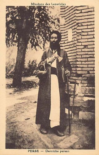 Iran - Persian Dervish - Published By The Lazarist Missions